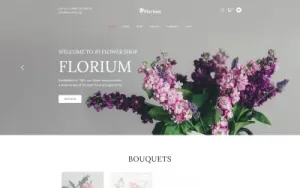 site web fleuriste