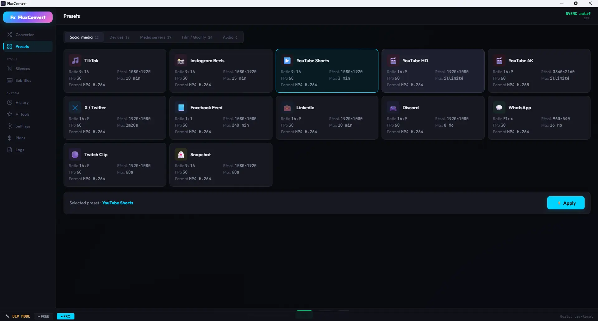 FluxConvert - capture 2